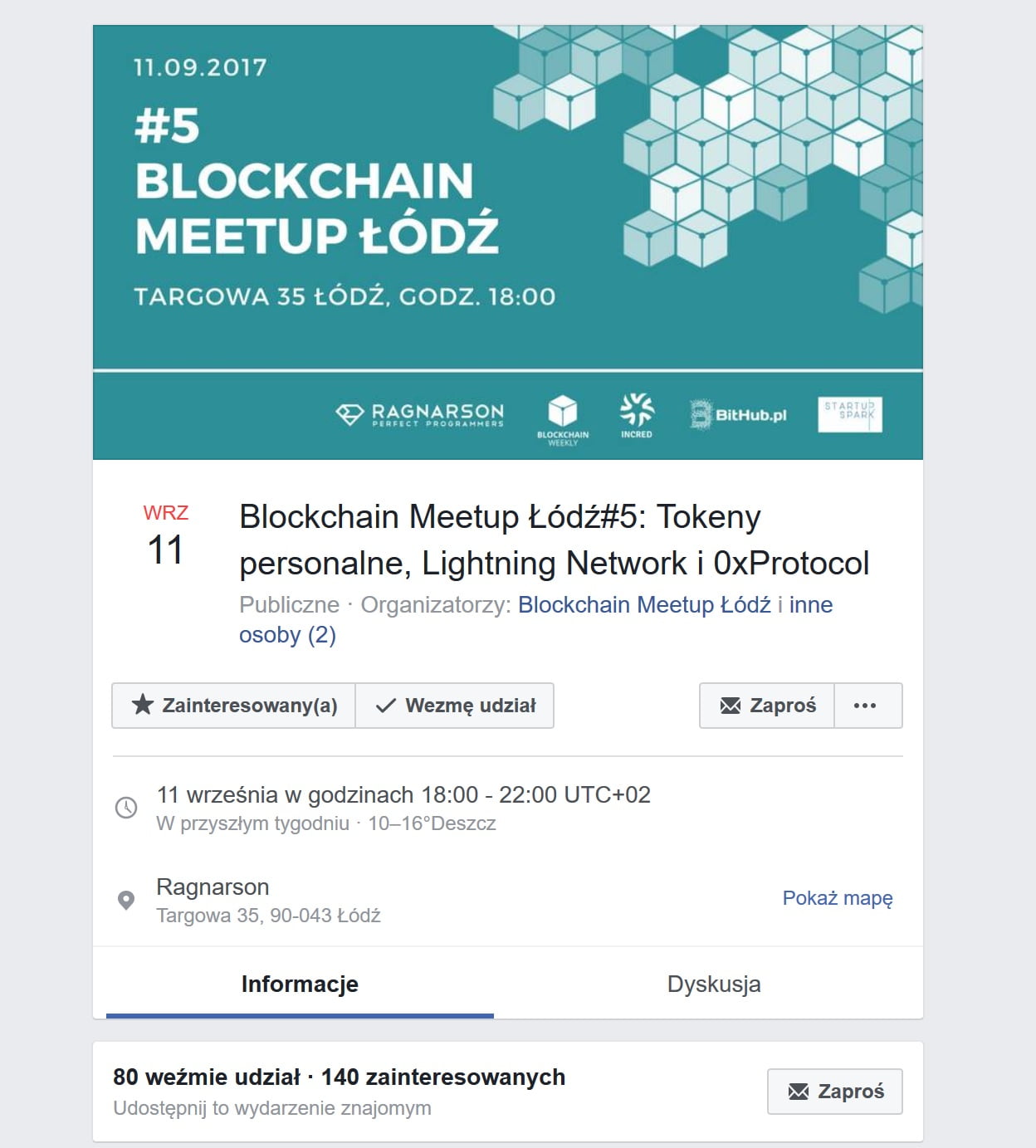 blockchain meetup łódź