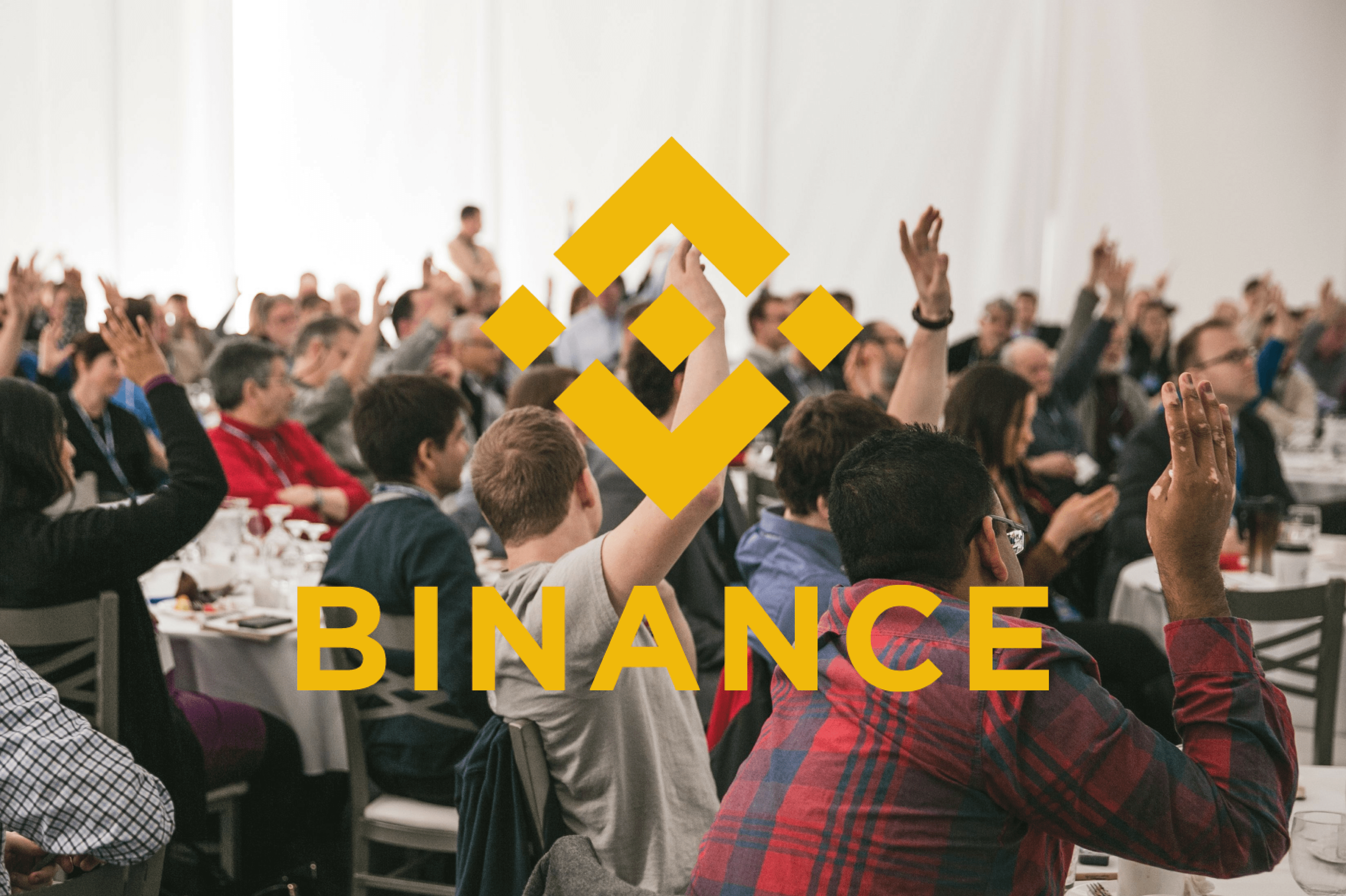 binance blockchain week konferencja dolary