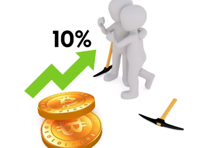 Trudność wydobycia BTC wzrosła o 10%