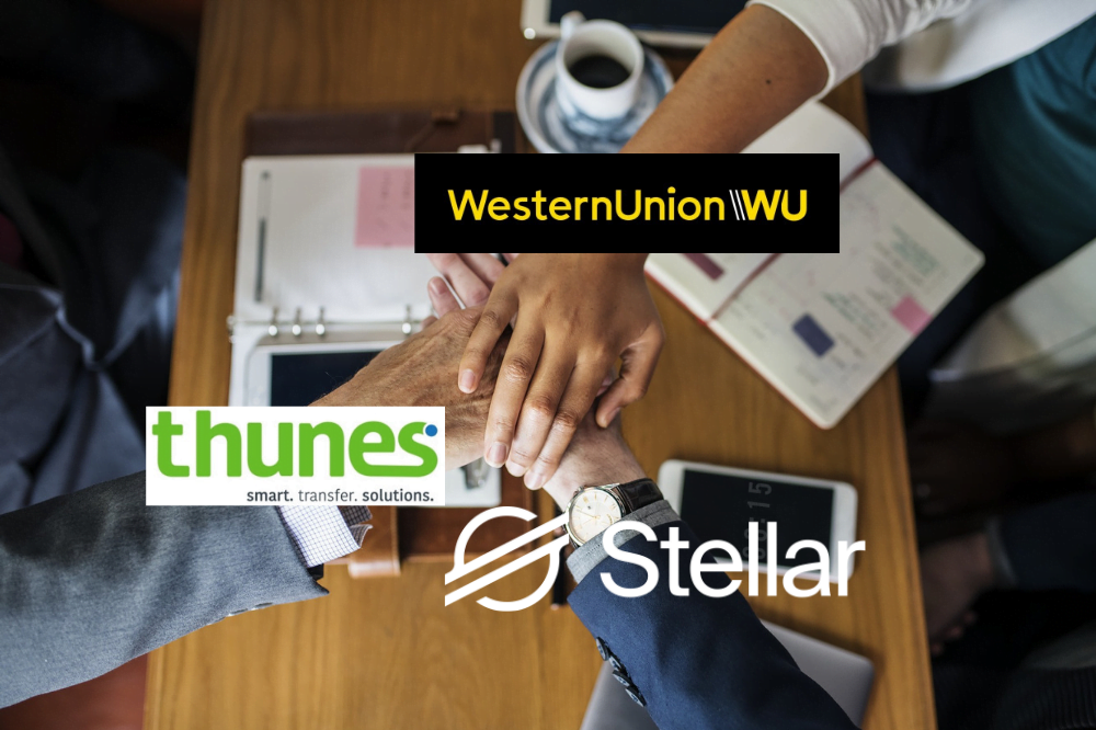 partnerzy Stellara Stellar Lumens XLM TransferTo Western Union Thunes partnerstwo współpraca kolaboracja