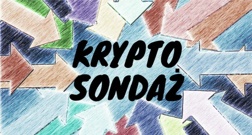 Krypto Sondaż pierwszy kryptowaluty bitcoin ankieta głosowanie pytania i odpowiedzi