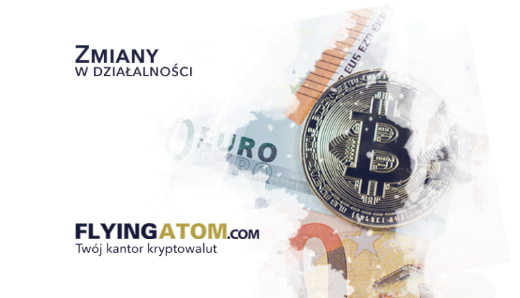 Rozwój kantoru kryptowalut FlyingAtom