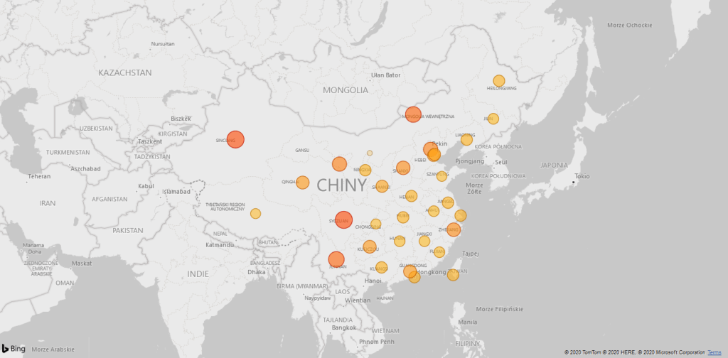 średni miesięczny hash rate bitcoina w chinach