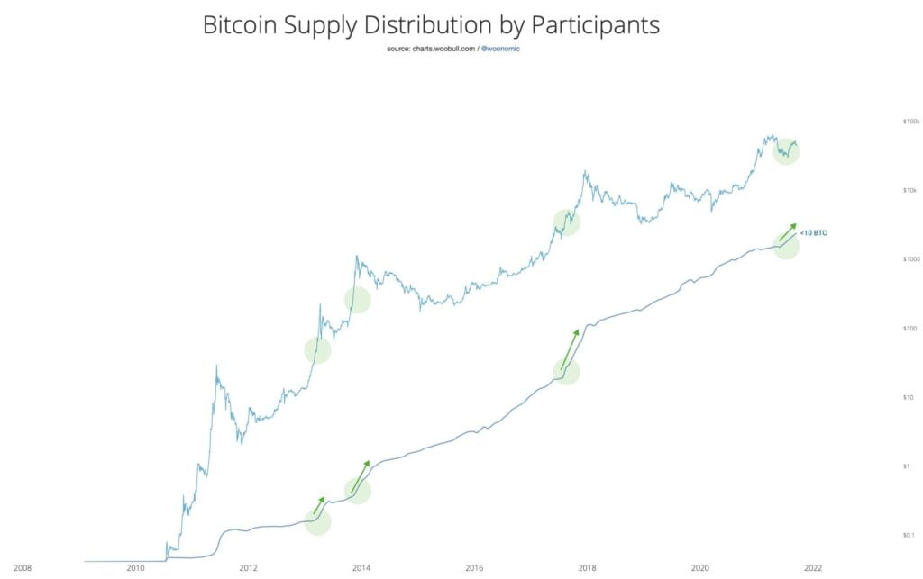 dystrybucja bitcoin