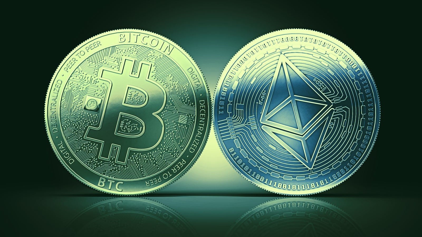 ethereum kontra bitcoin