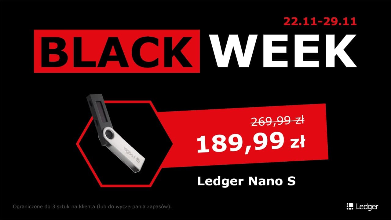 Najlepsza Okazja Na Black Friday 2021: Portfel Sprzętowy Ledger