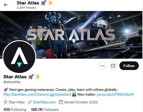 star atlas twitter
