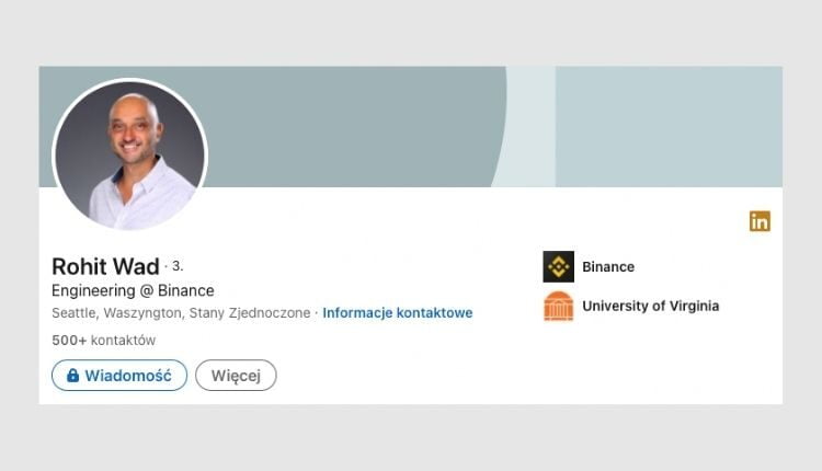 Były członek zarządu Microsoftu nowym dyrektorem ds. technologii Binance