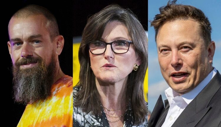 Cathie Wood, Elon Musk i Jack Dorsey zgodni co do misji kryptowalut