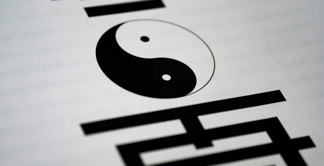Symbol równowagi yin and yang