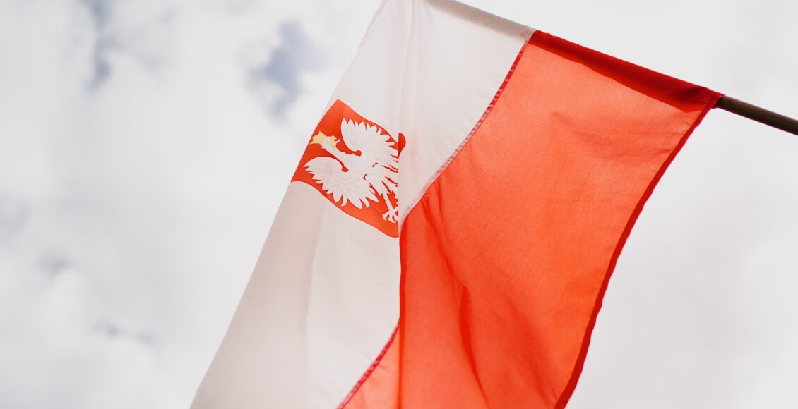Zdjęcie polskiej flagi
