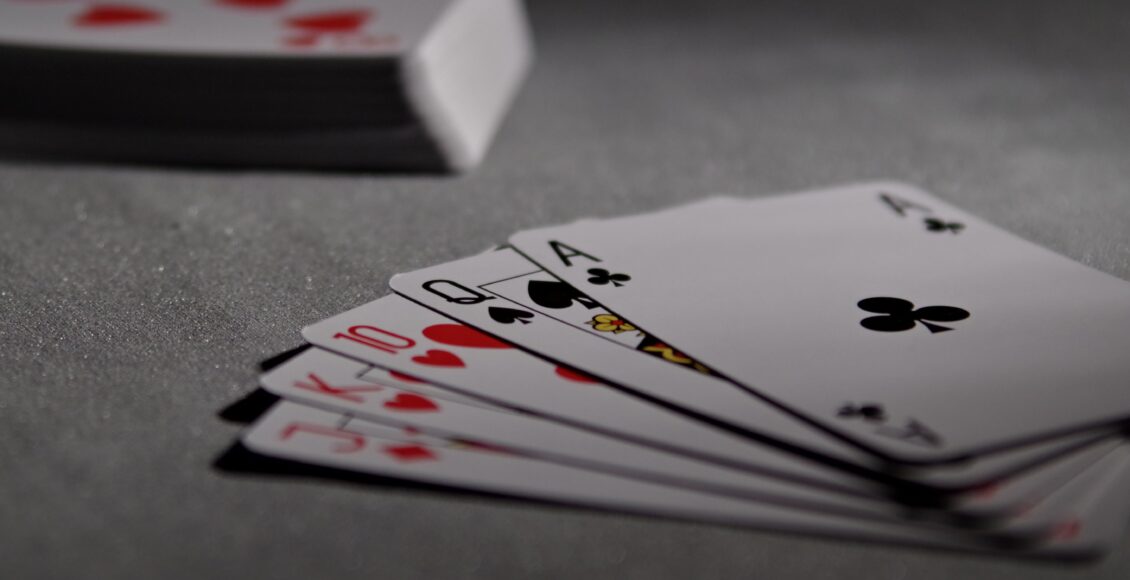 Zdjęcie kart do gry w pokera
