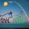 rakieta bitcoin leci na orbitę