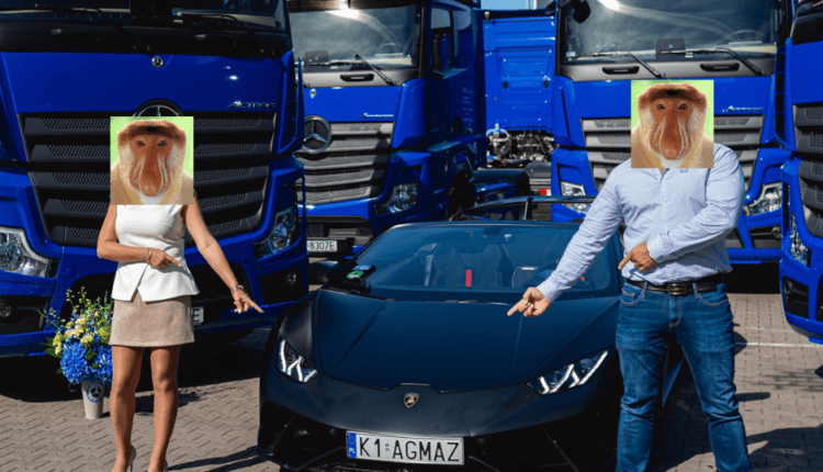 „Janusz z Lamborghini” nadal nie wypłacił protestującym truckerom pensji. W tle strajk głodowy, niemiecka policja i Rutkowski Patrol