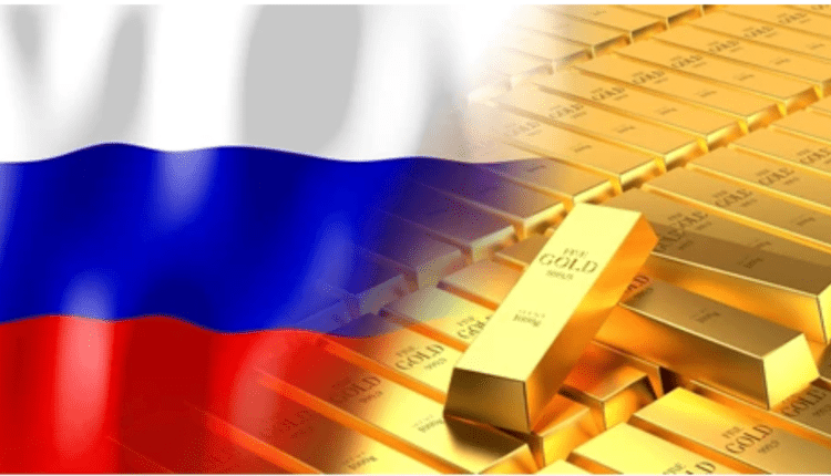 Bank centralny Rosji pozbywał się w marcu złota – sprzedał 3,1 tony