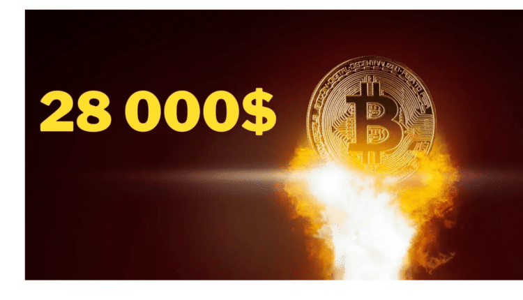 Bitcoin walczy o utrzymanie się powyżej 28 000 $ – korekta na rynku krypto
