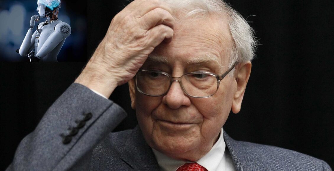 Zamyślony Warren Buffett