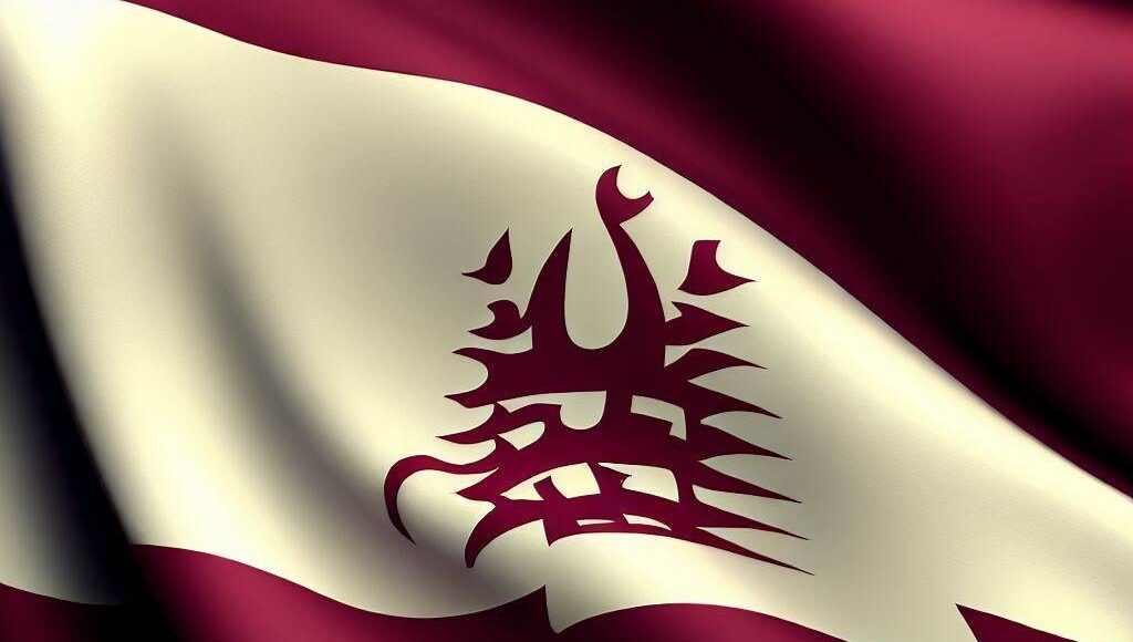 flaga Katar