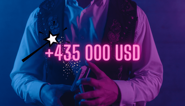 Krypto anon z 773,95 dolarów wyczarował ponad 436 000 USD w dwa tygodnie. Oto jego sekret