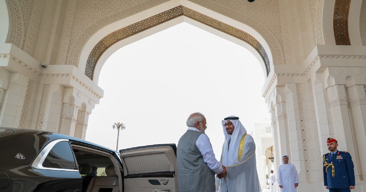 India's PM in UAE