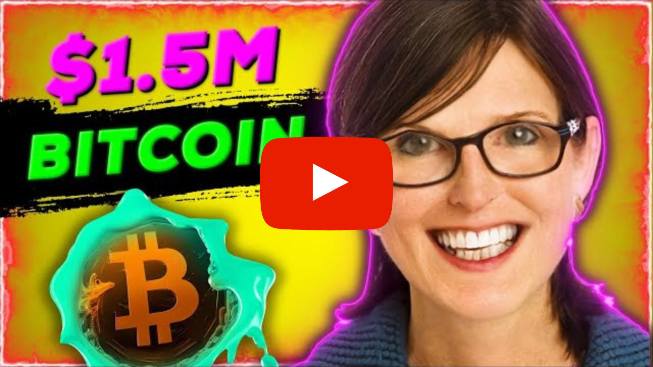 cathie wood mówiąca o bitcoinie wartym 1.5 milion dolarów