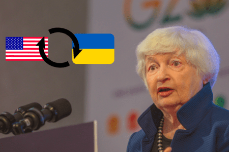 Sekretarz Skarbu USA Janet Yellen: miliardy dolarów dla Ukrainy do najlepszy impuls dla światowej gospodarki