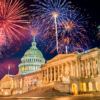 Fireworks over Capitol Hill