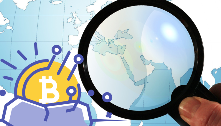 Lupa, mapa, BTC