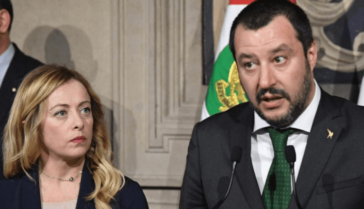 Giorgia Meloni, Matteo Salvini