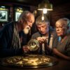 barman proponujący kryptowaluty