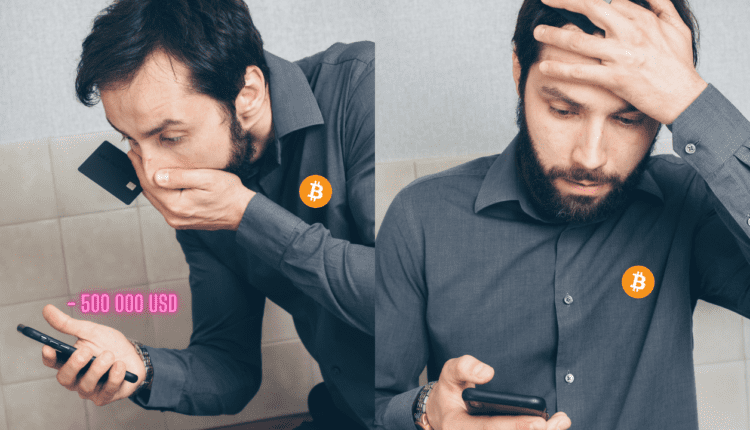 Ups! Inwestor zapłacił pół miliona dolarów w opłatach za przeniesienie 200 USD na sieci Bitcoin