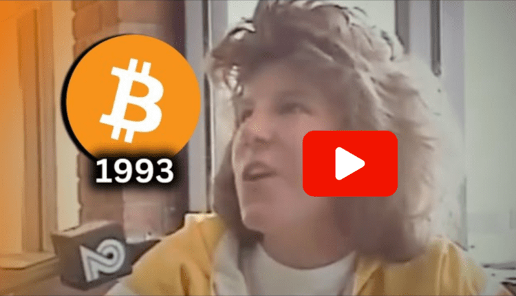 „Nikt nie będzie płacił kartą na co dzień”. Świetne nagranie z lat dziewięćdziesiątych. Czy tak będzie z krypto?