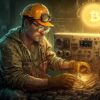 górnik Bitcoina