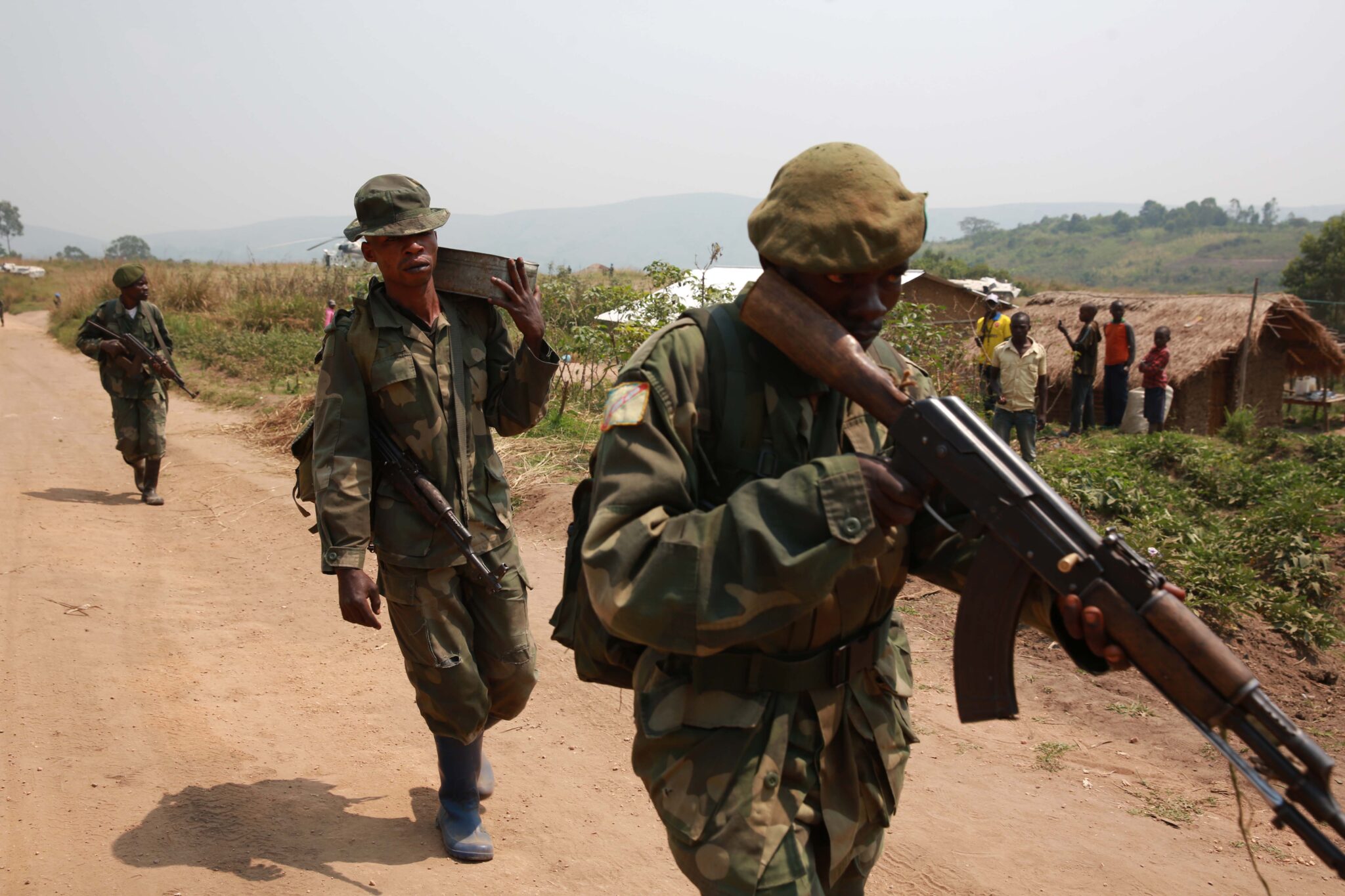 Congo – soldiers