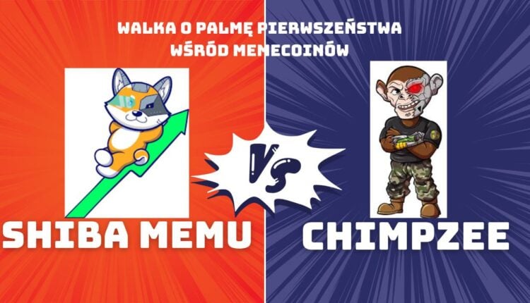 piesek z projektu shiba inu versus małpka z projektu chimpzee