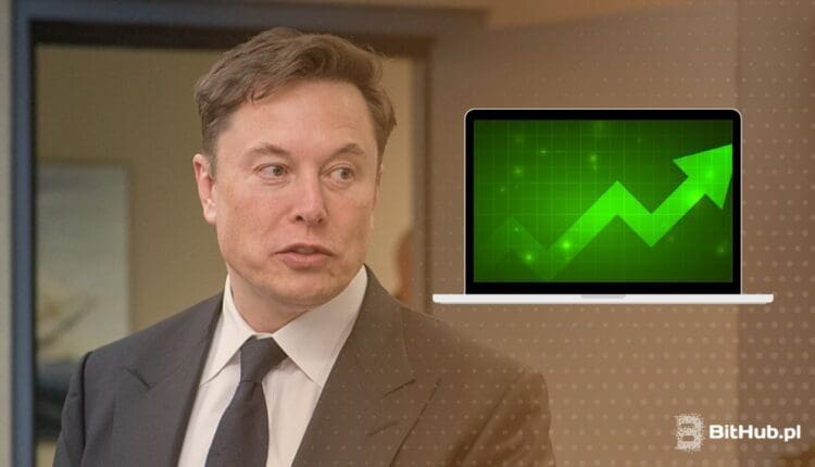 Elon Musk z kołem ratunkowym dla inwestujących w akcje i kryptowaluty AI. Nowy news rozpalił rynek