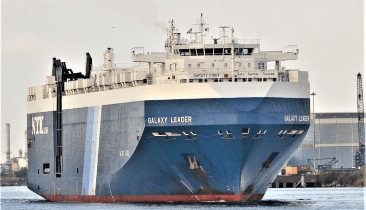 car & vehicle transport ship Galaxy Leader