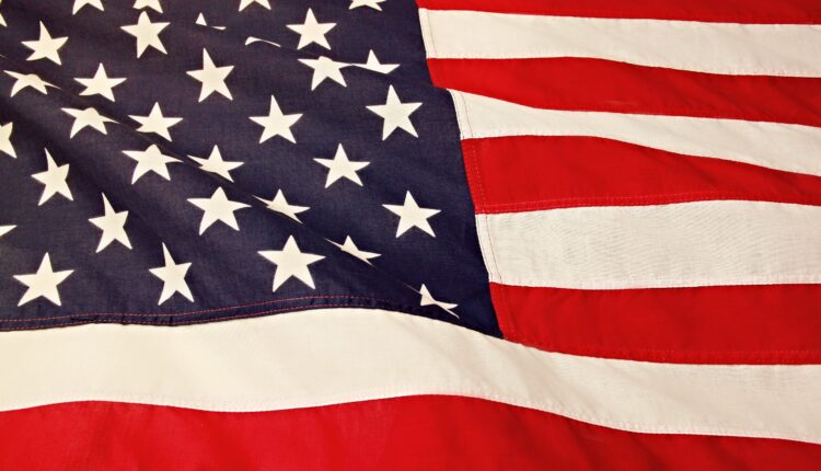 Zdjęcie amerykańskiej flagi