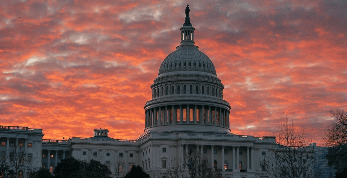 Capitol Hill during sunset (poprawki do ustawy budżetowej)