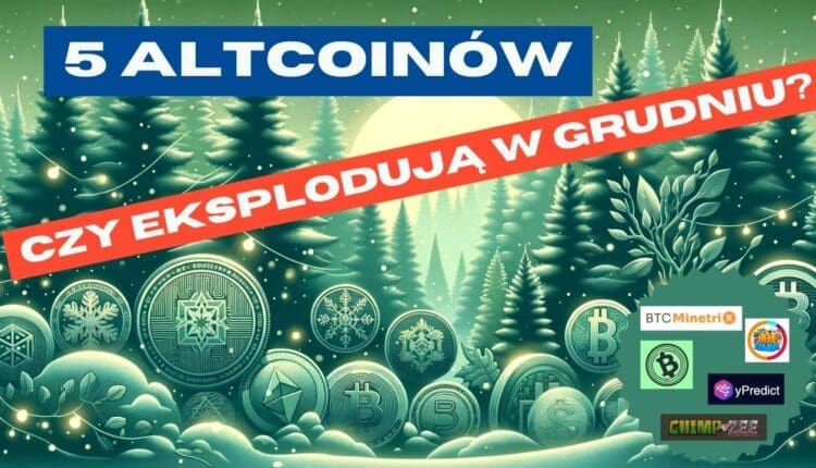 5 nowych altcoinów, które mogą eksplodować w drugiej połowie grudnia 2023