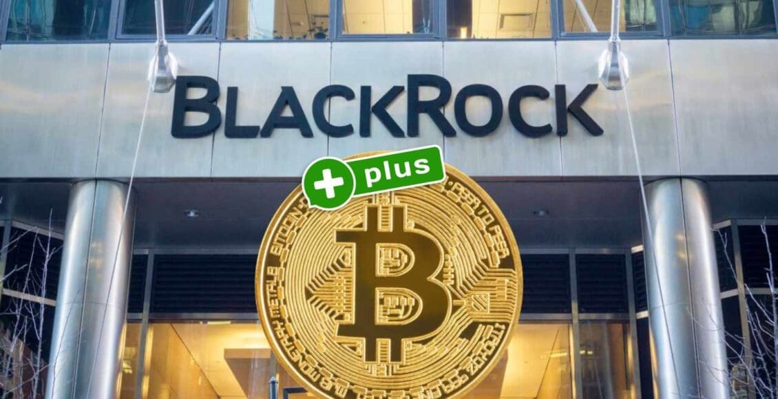 BlackRock z wizerunkiem monety BTC