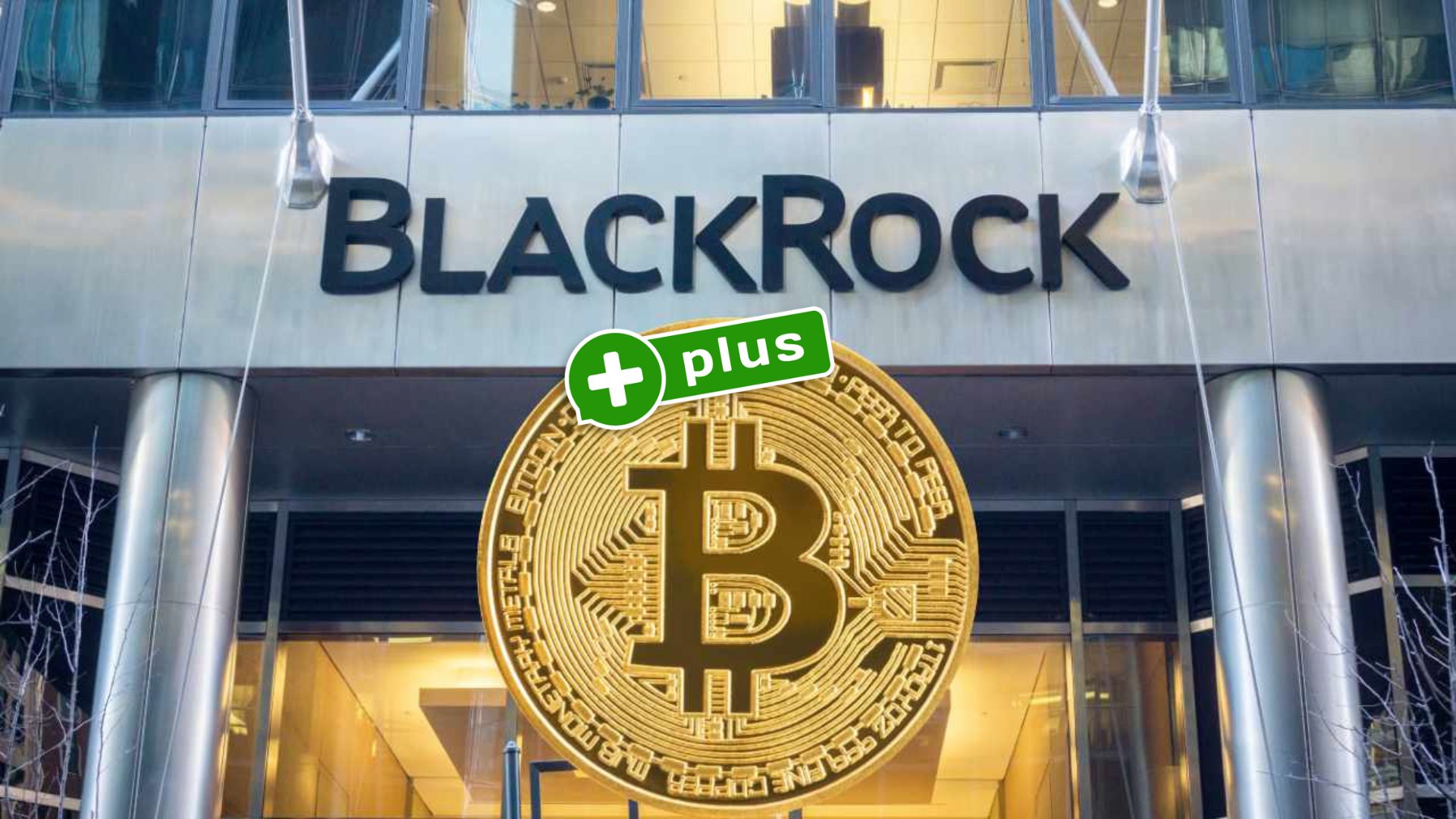 BlackRock z wizerunkiem monety BTC