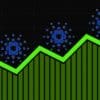 Cardano z zielonym wykresem wzrostowym