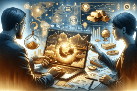 ChatGPT-4 z dostępem do internetu i Google Bard prognozują cenę złota do 2025 r.