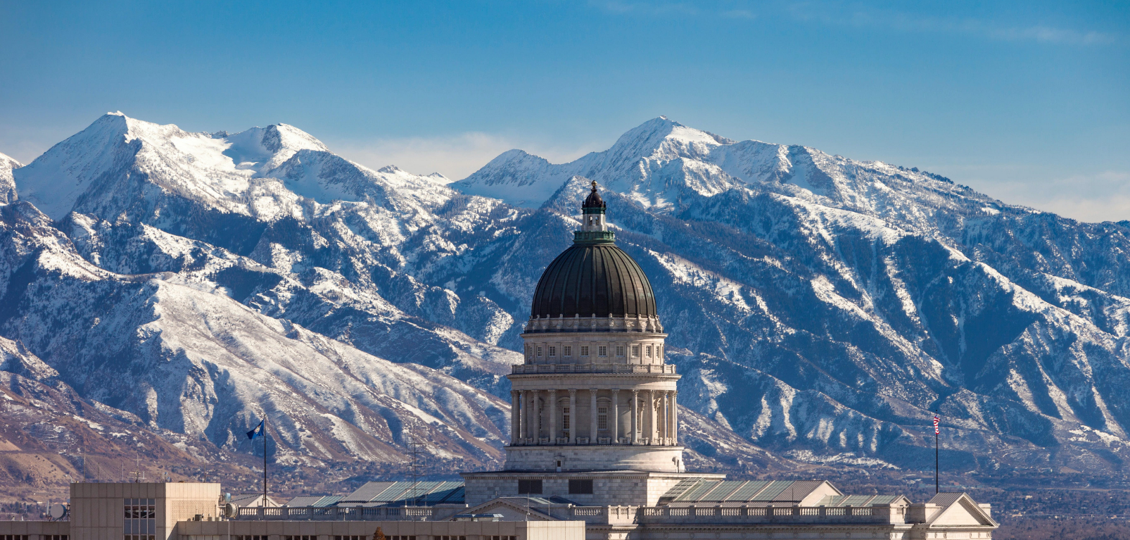 Utah – state capitol – mountains