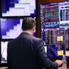 Trader na nowojorskiej giełdzie NYSE