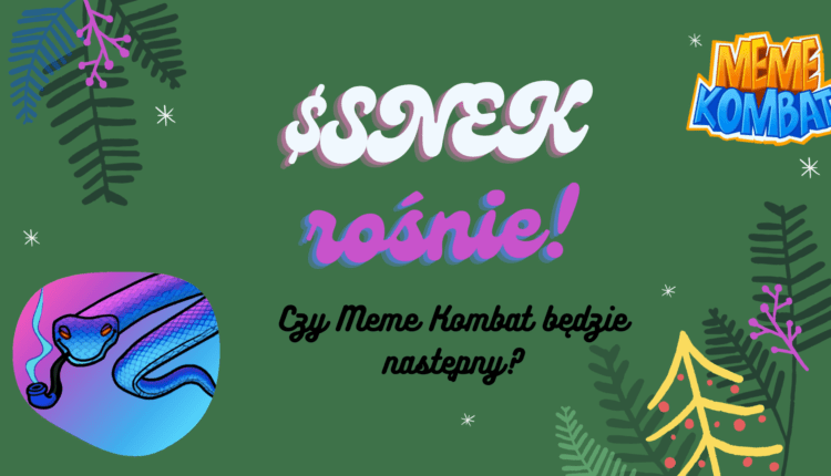 $SNEK: rekordowe zyski przed świętami. Ten memecoin może być następny