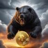 Niedźwiedź rzuca się na Bitcoina