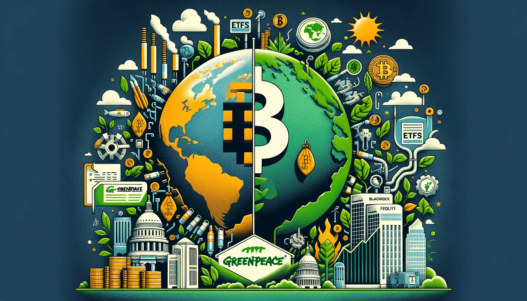 bitcoin greenpeace
