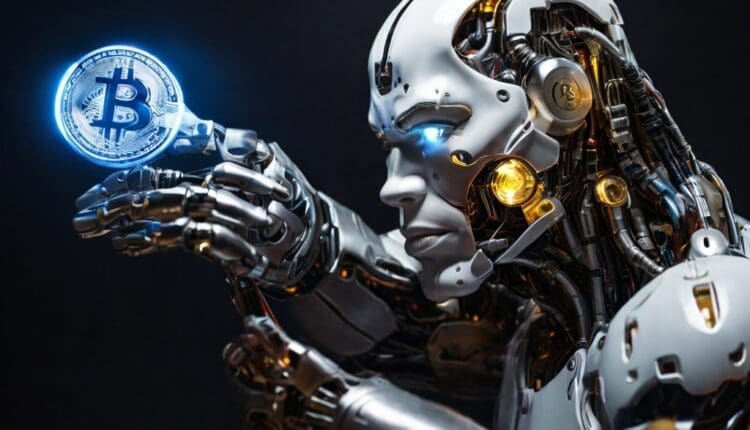 Bitcoin, robot, AI